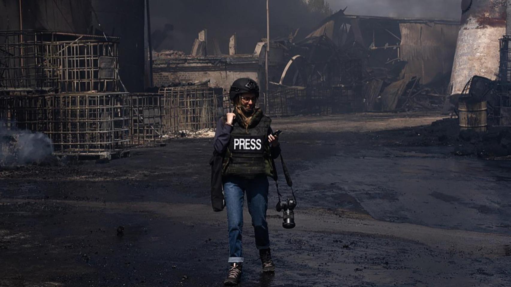 Laura de Chiclana, de la guerra de Ucrania a Irán de freelance: "Me he despedido de gente sabiendo que los iban a matar"