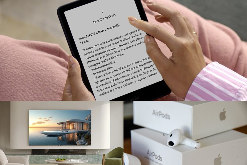 Amazon arranca la Fiesta de Ofertas de Primavera: descuentazos en lectores Kindle, dispositivos Apple, Samsung y más