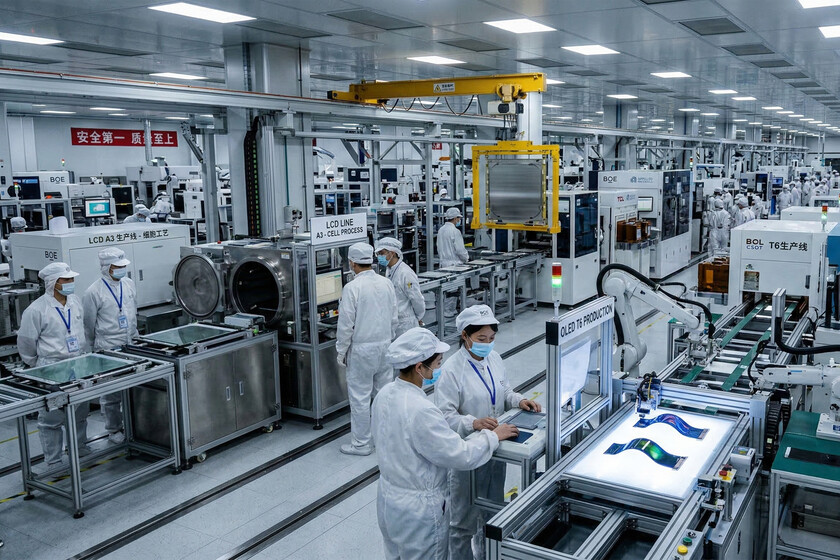 China ya domina el mercado de las pantallas. EEUU y Japón han decidido trazar un plan para detener su avance