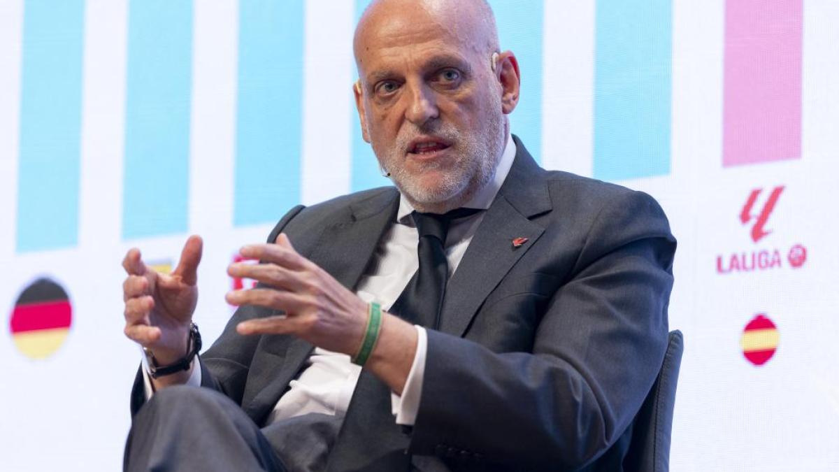 Javier Tebas: "No me gusta la idea de la quinta plaza europea, pero voy con los españoles"