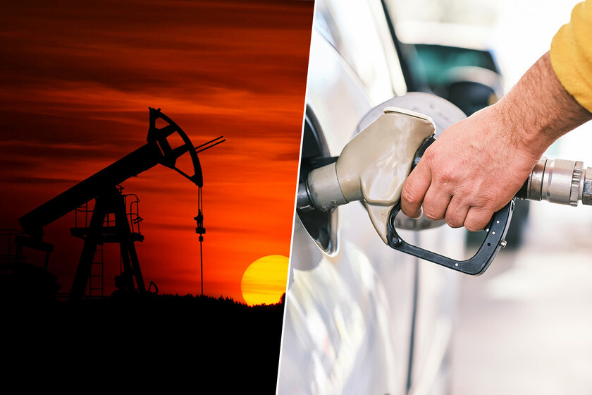 El precio del petróleo se ha desplomado de la noche a la mañana. El de los surtidores de gasolina va a seguir igual