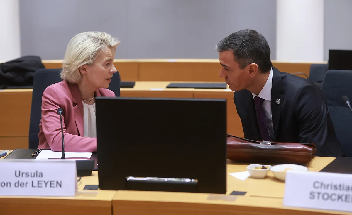 Von der Leyen despierta a Sánchez