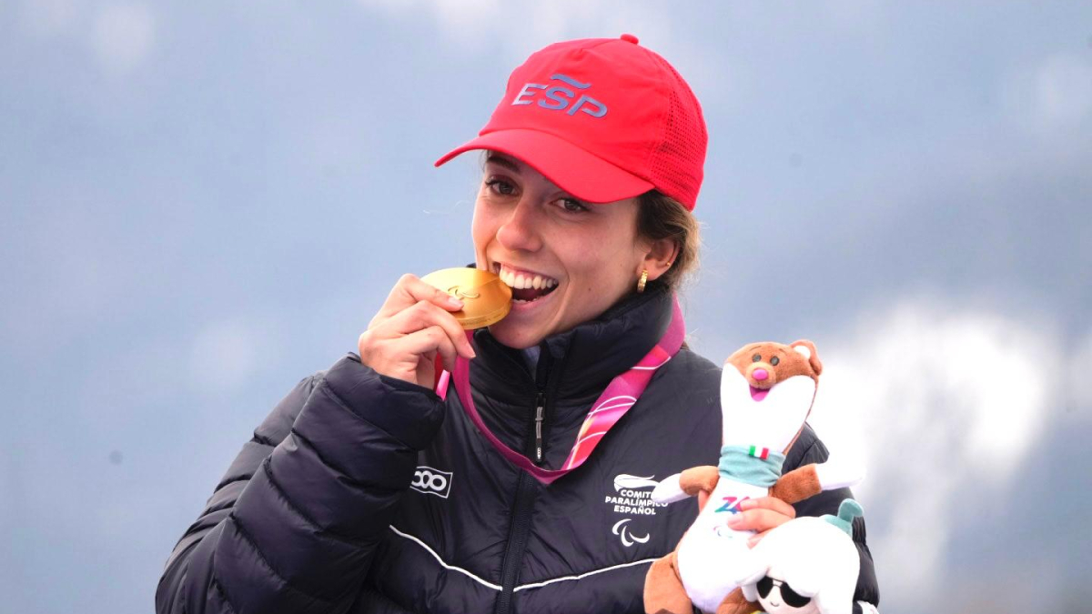 ¡Otro oro para Audrey!