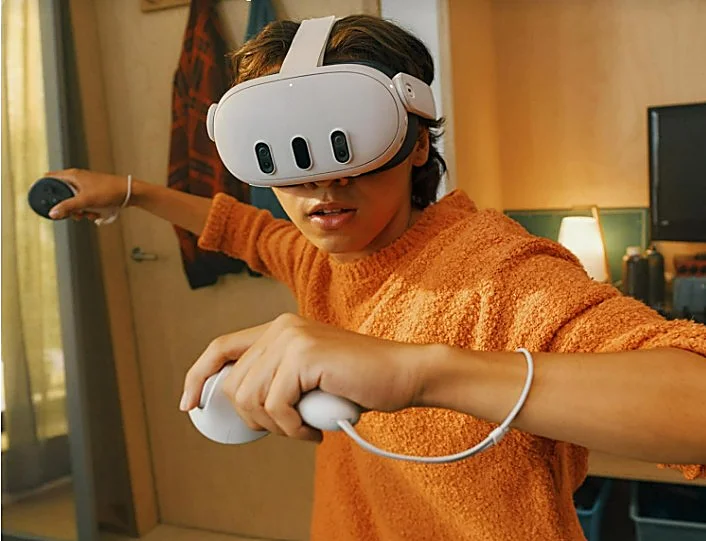 Sumérgete en la nueva generación de realidad virtual con las gafas Meta Quest 3 512 GB