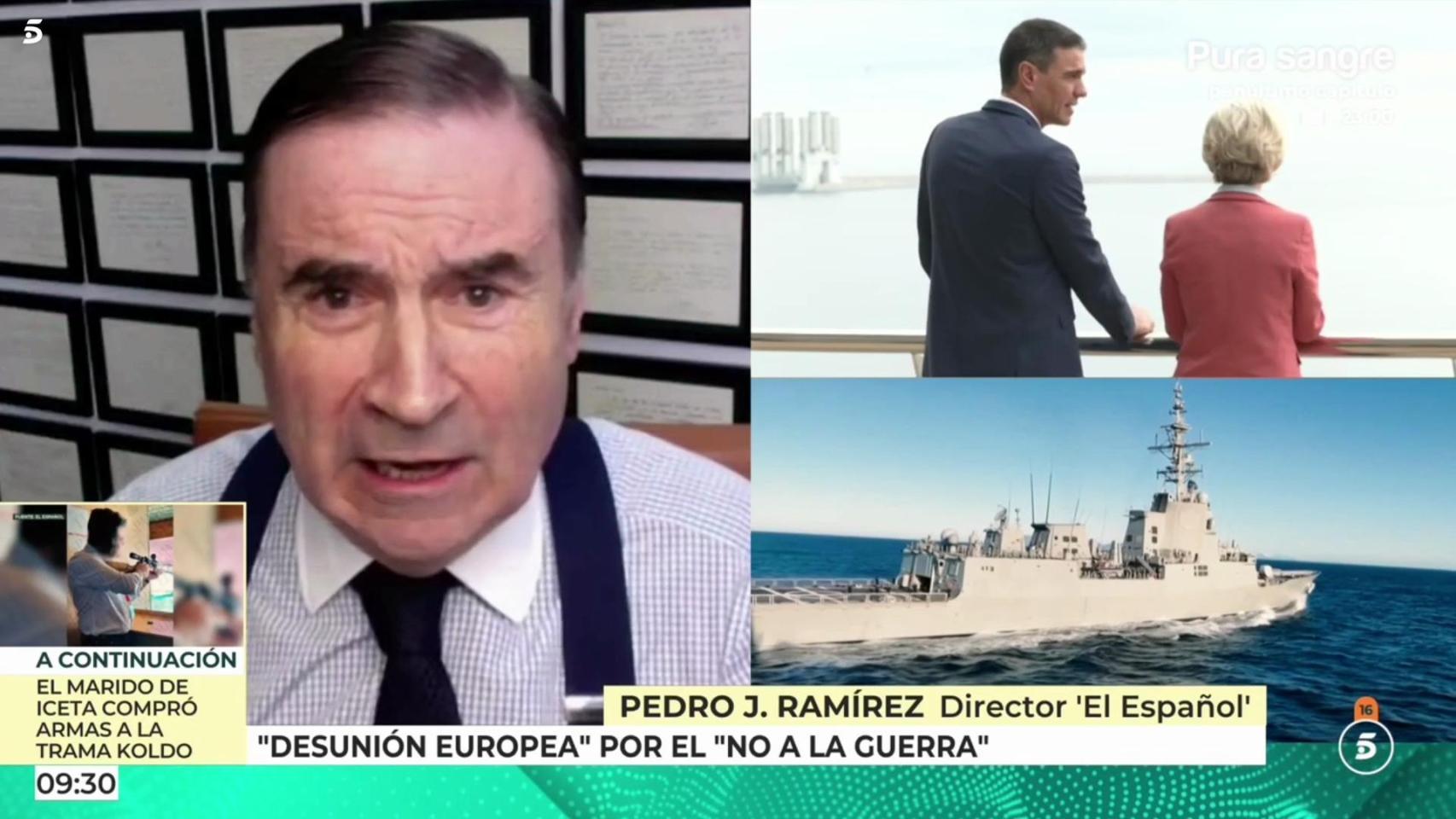 Pedro J. en 'AR': "Sánchez apuesta por una Europa débil con mucha inmigración, poca defensa y sin energía nuclear"