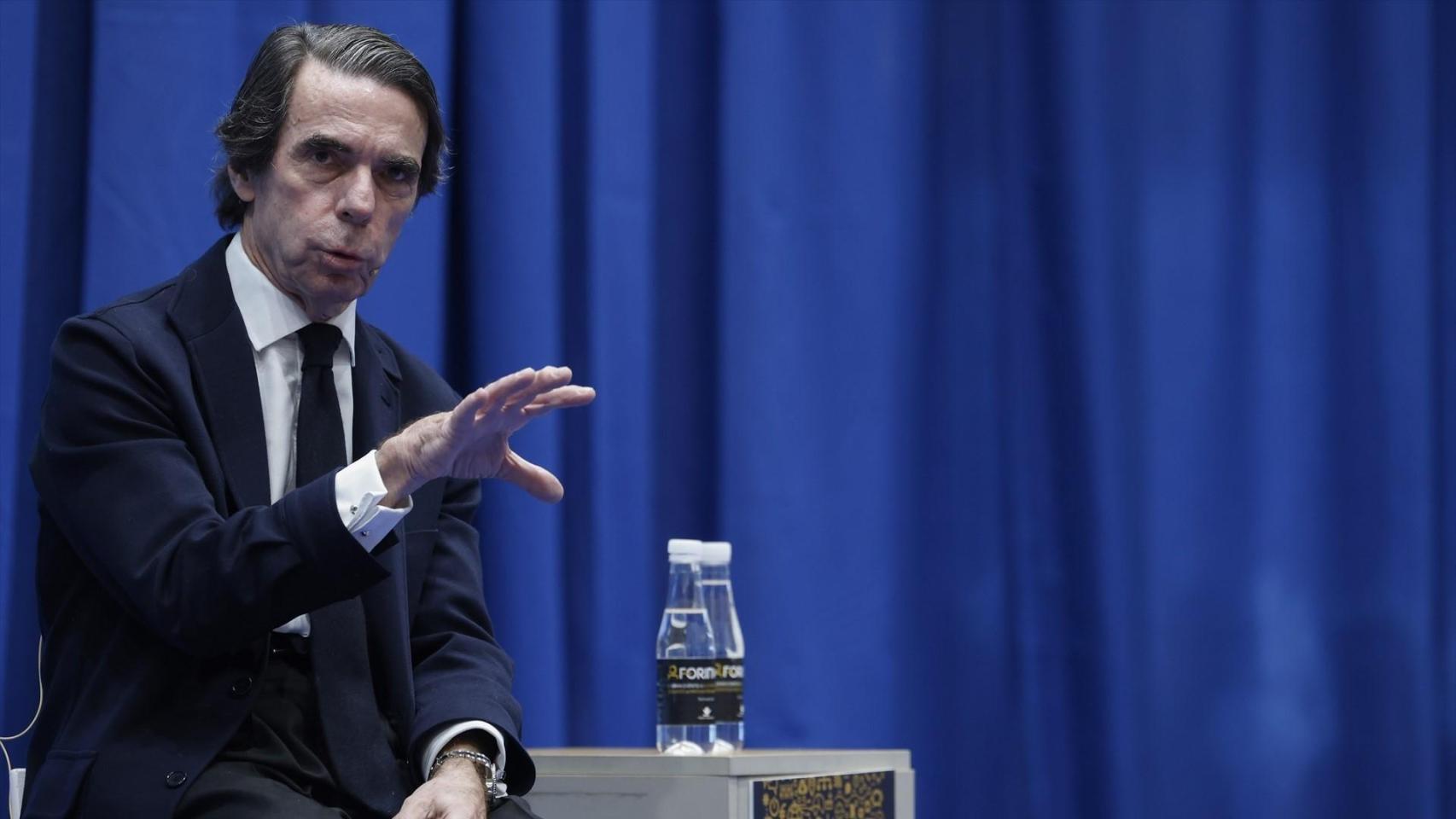 Aznar pide que España esté "del lado de sus aliados" pero se desmarca de Trump: "Ni me gusta él, ni Sánchez ni Abascal"