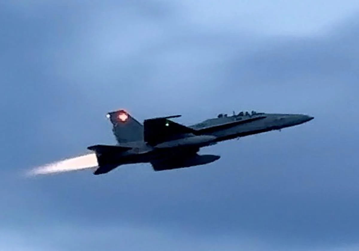 Malaga airport hosts Top Gun-like training flights for future fighter pilots