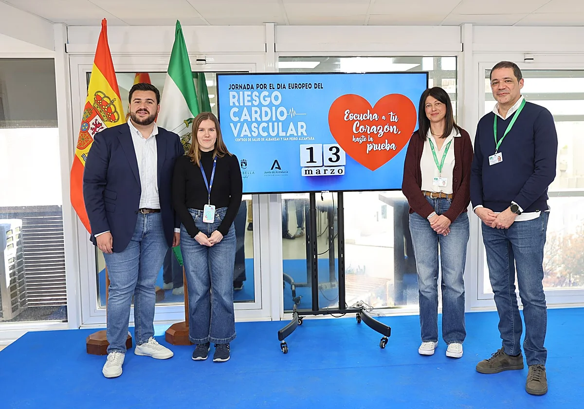 Marbella colabora en una jornada del Distrito Sanitario para abordar los riesgos cardiovasculares en la población