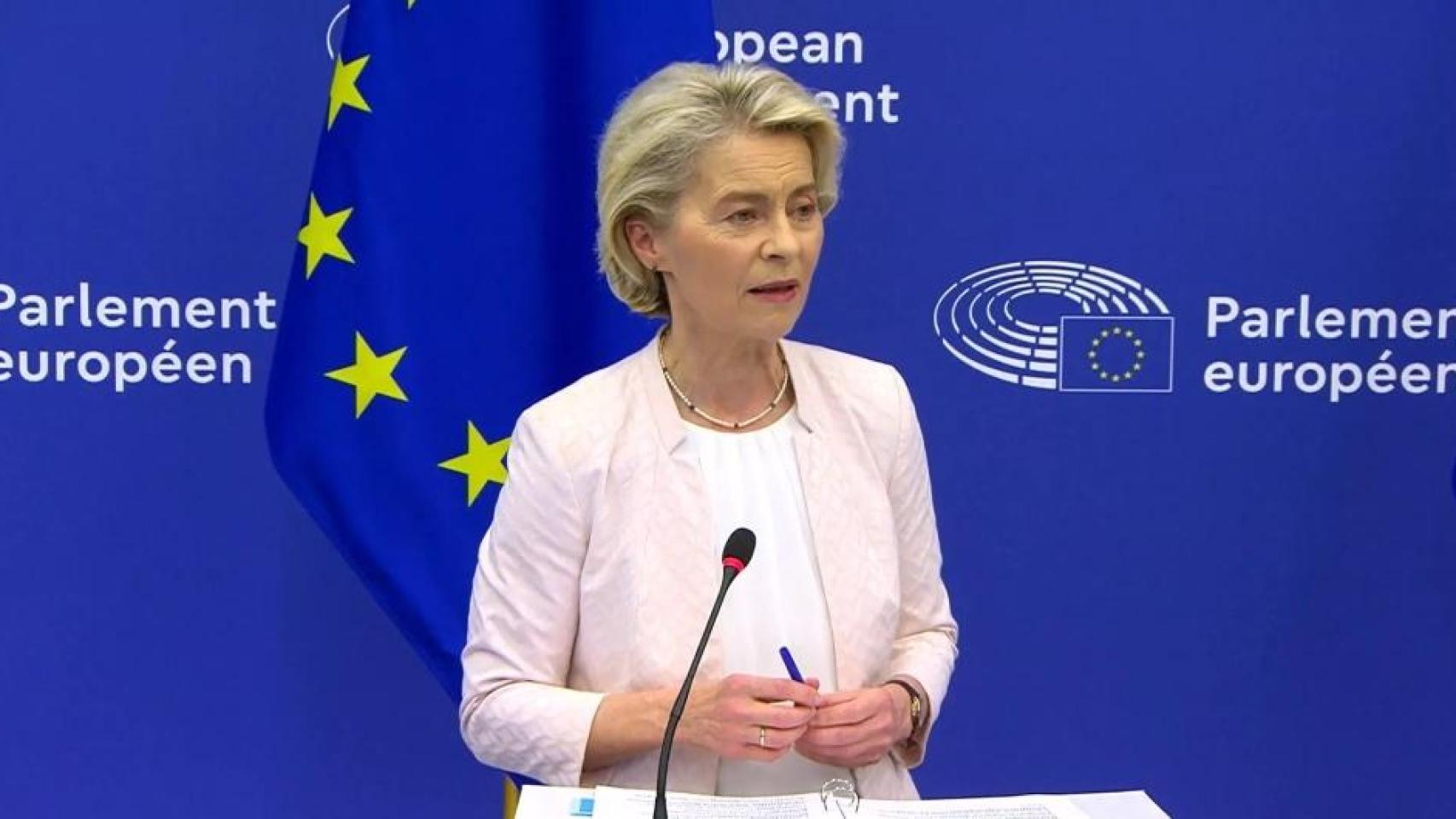 Von der Leyen quiere recuperar el 'tope' ibérico al gas y al crudo en toda la UE para no romper el mercado como ocurrió en 2022
