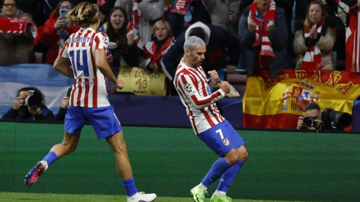"La famosa mesa de Griezmann"