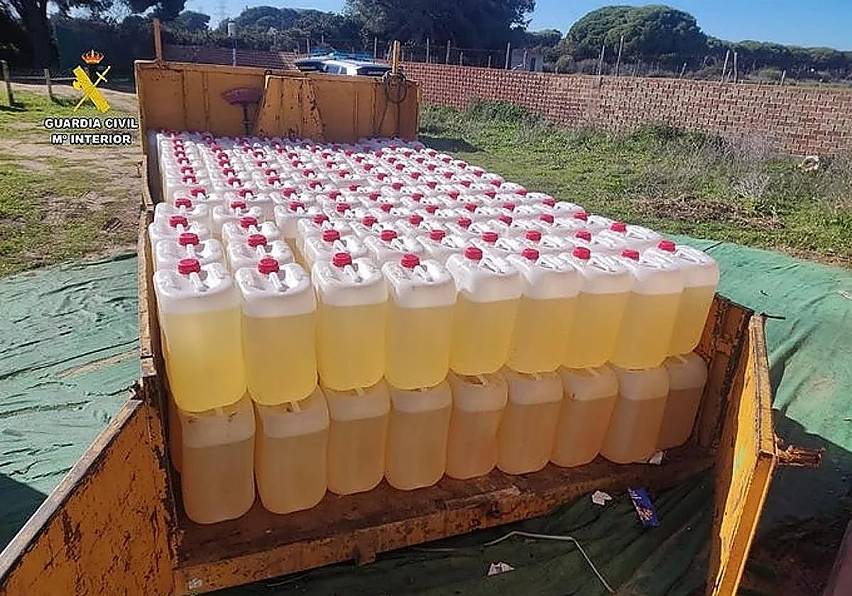 A group suspected of supplying narco-boats is caught red-handed on a beach in Churriana