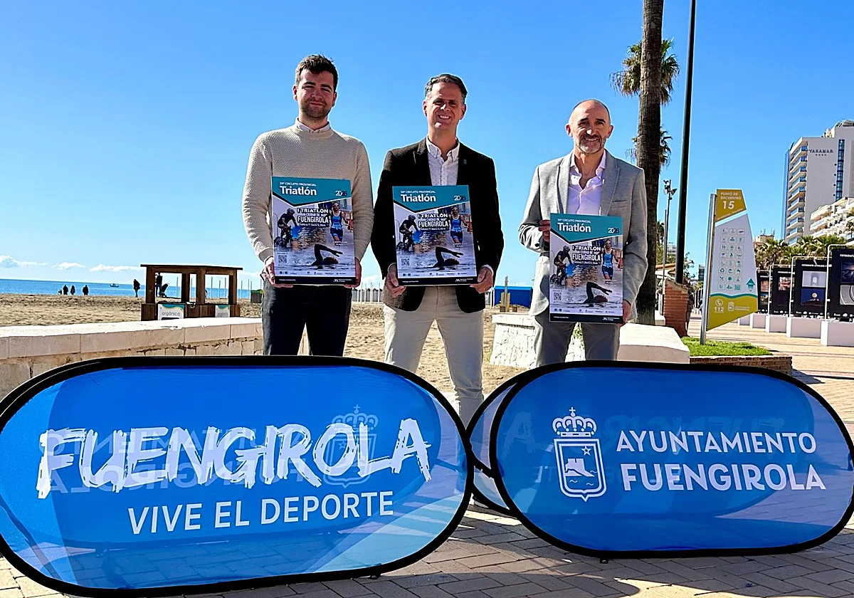 Fuengirola estrena su triatlón, que se celebrará el 16 de mayo