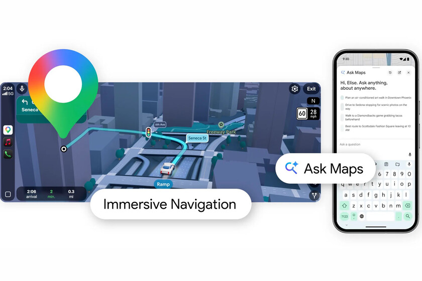 Google Maps ya no quiere ser solo un mapa: Gemini acaba de empujarlo hacia algo más ambicioso