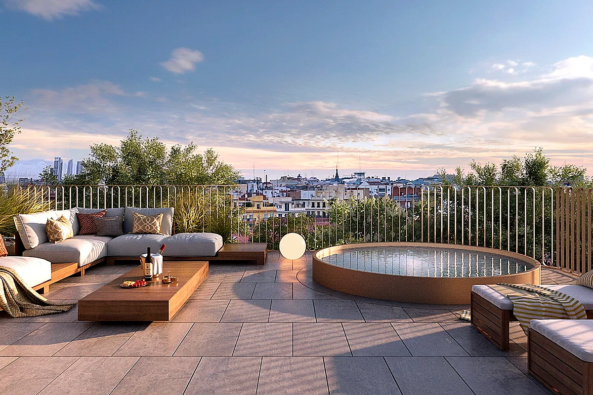 Viviendas con exteriores de lujo para disfrutar de la primavera