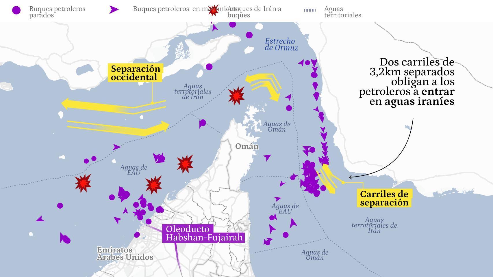 Trump, ante el 'dilema del Diablo': un baño de sangre en el estrecho de Ormuz o dejar que la economía mundial se hunda