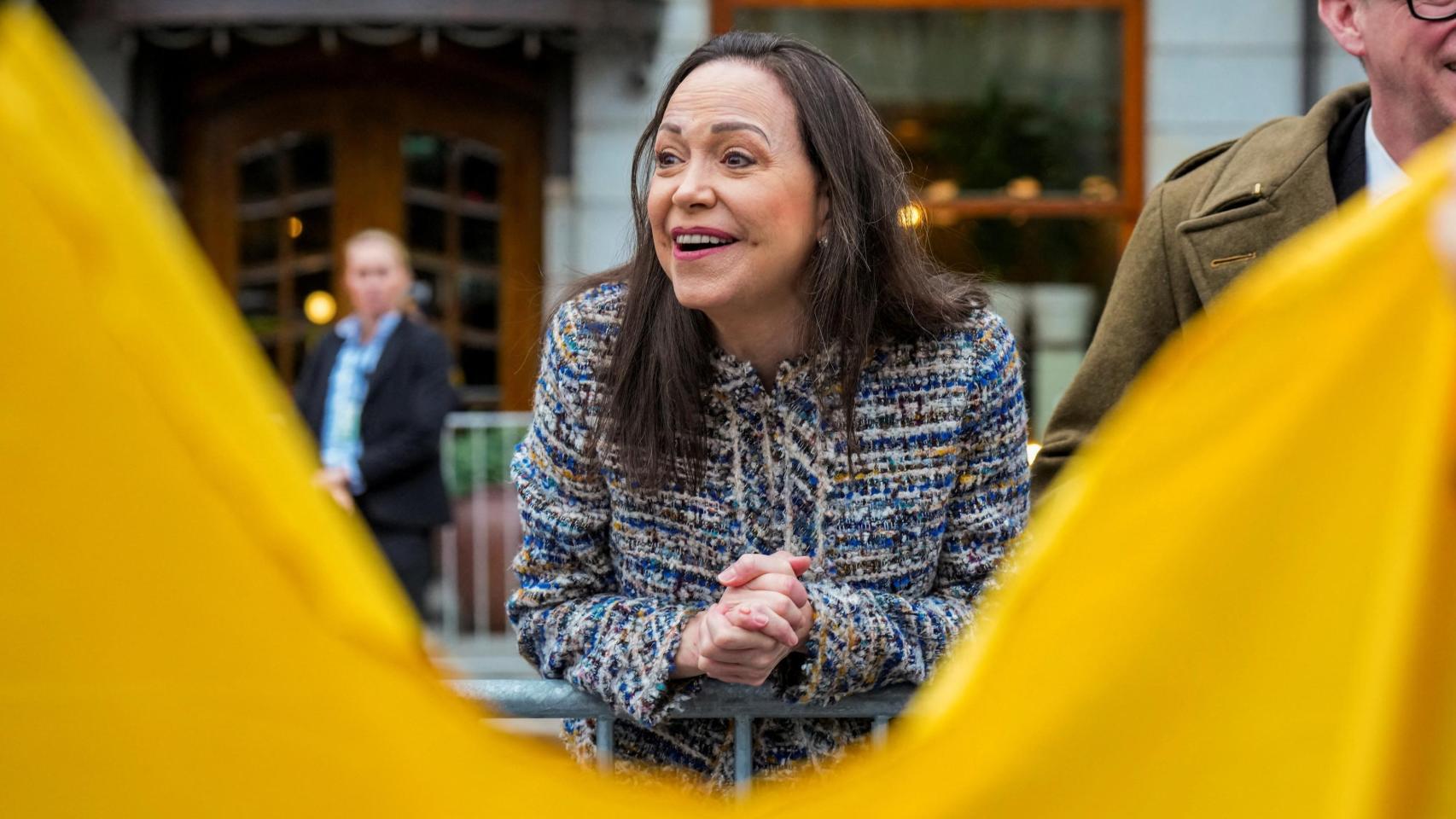 María Corina Machado critica al Gobierno de Sánchez por no ayudar a Venezuela: "La historia juzgará lo que ha faltado"