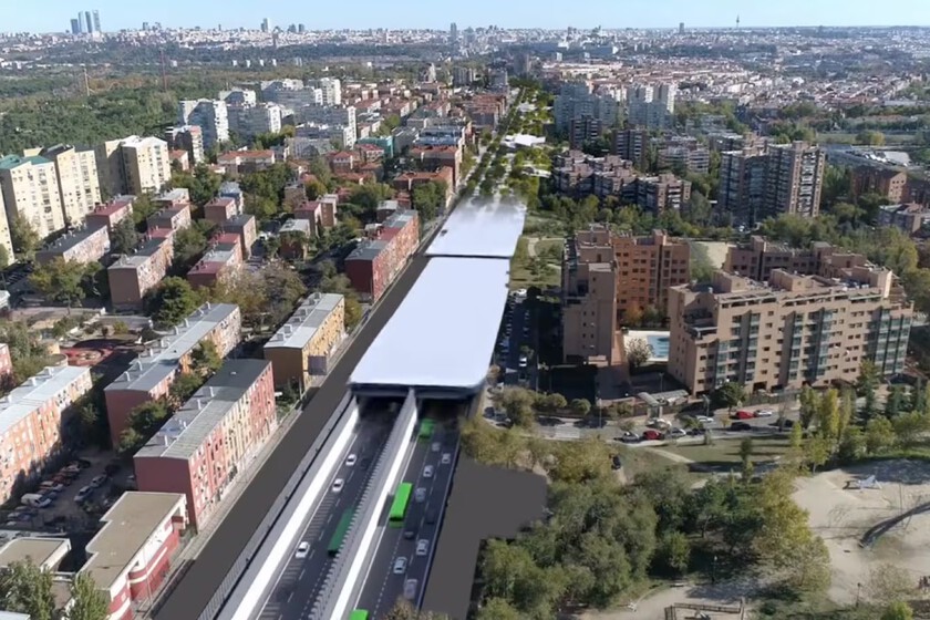 La entrada sur del soterramiento de la A5 ya está excavada al 80%, y hay un culpable que ha agilizado la obra: el suelo
