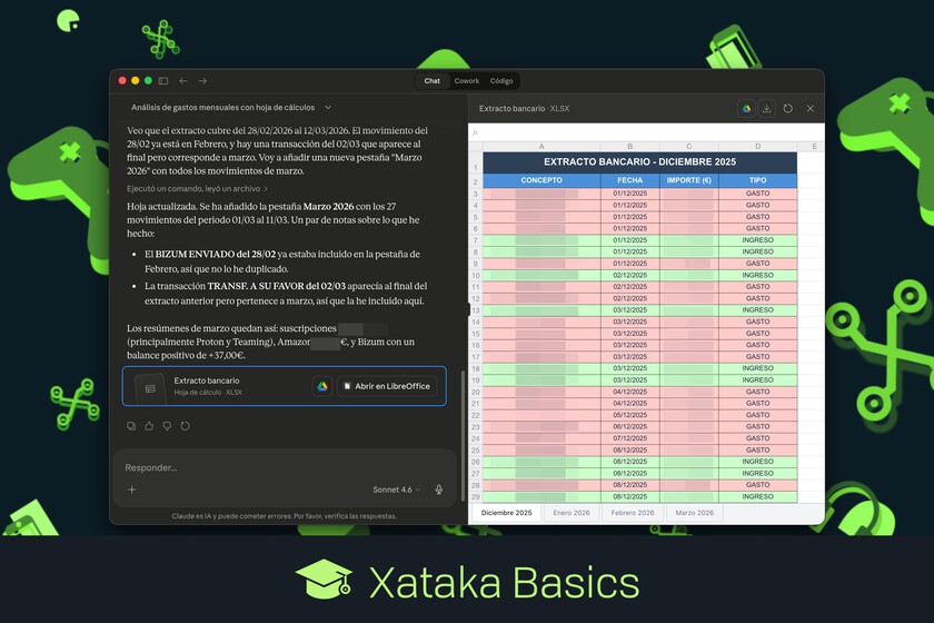 Cómo llevar tu contabilidad de gastos con IA: crea y actualiza un Excel con tus movimientos, totales y balances personalizados