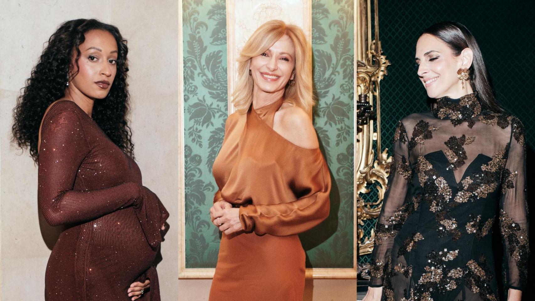 De las lentejuelas para celebrar el talento femenino al clásico y elegante negro: los 'flashes' de moda más brillantes de la gala de 'Las Top 100'