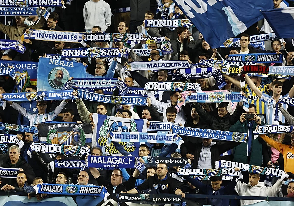 La Rosaleda busca de nuevo el récord de asistencia de la temporada