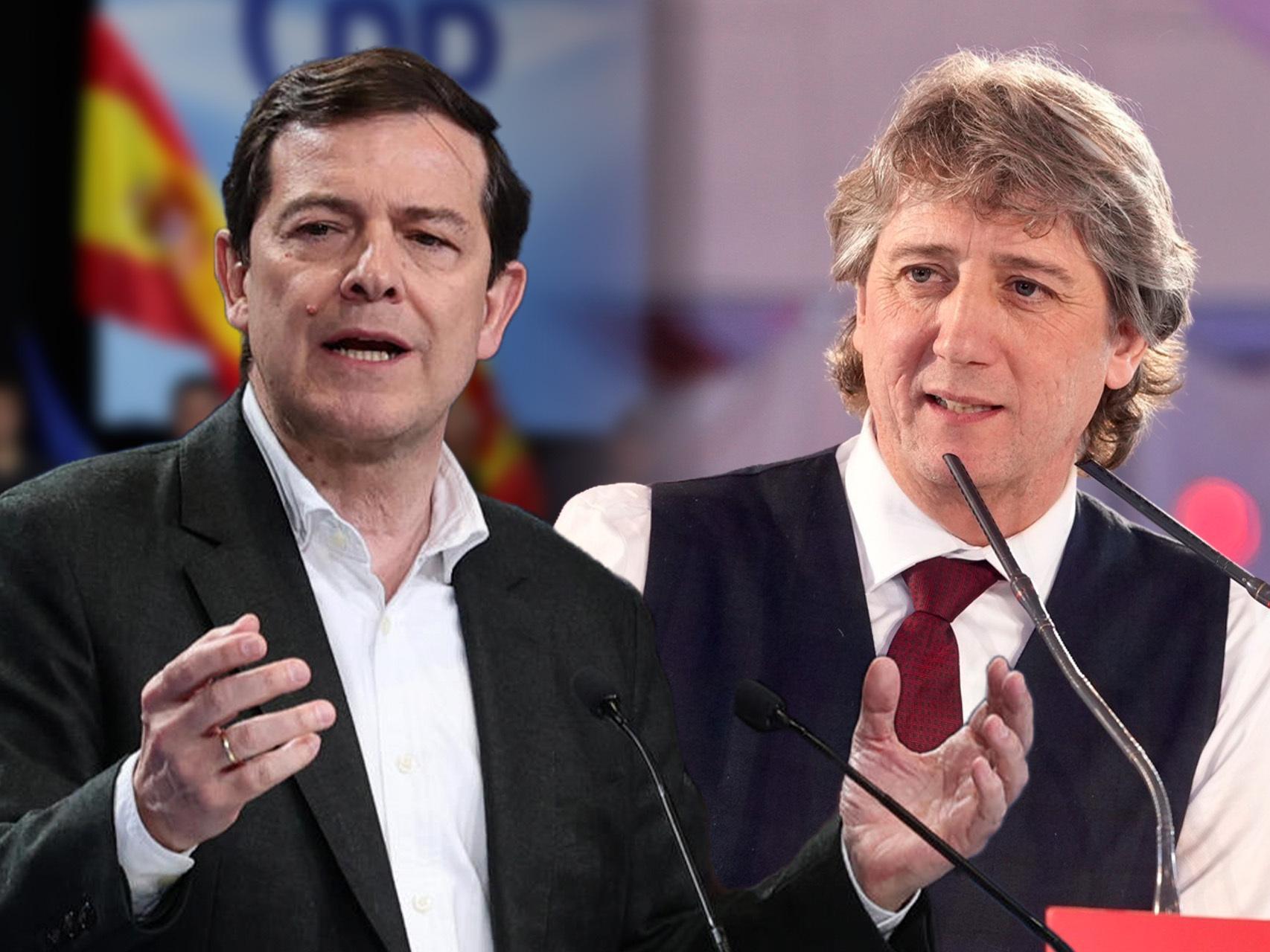 Mañueco parte como favorito y busca frenar el avance de Vox, el PSOE confía en el 'No a la Guerra' para evitar otra debacle