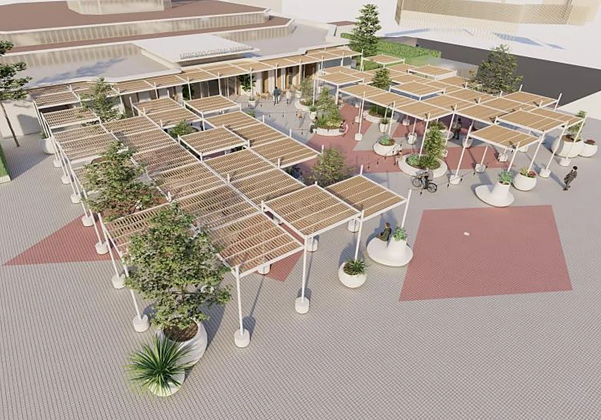 Marbella modernizará la plaza del Mercado Central: así será el nuevo espacio