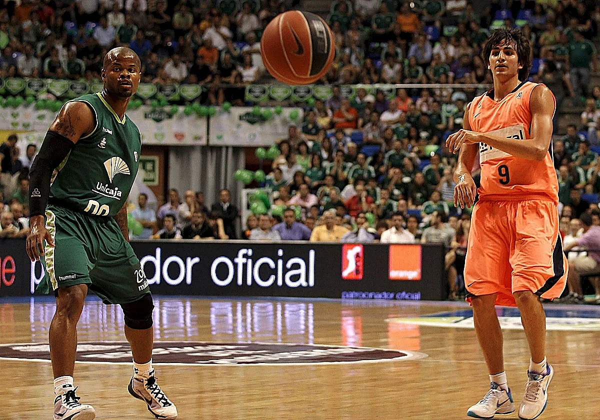 Ricky Rubio, en el Carpena quince años después