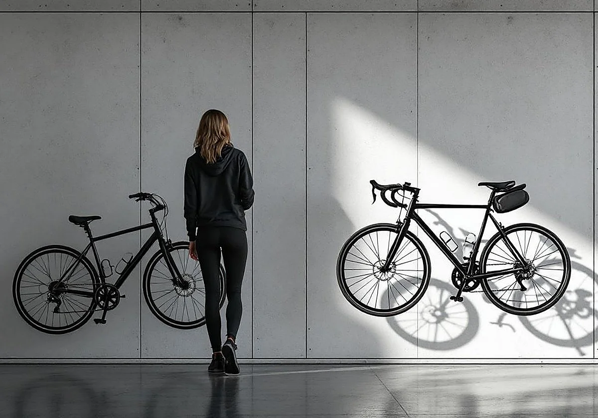 Estos soportes de pared para bicicletas son perfectos para colocar la bici sin que ocupe o estorbe