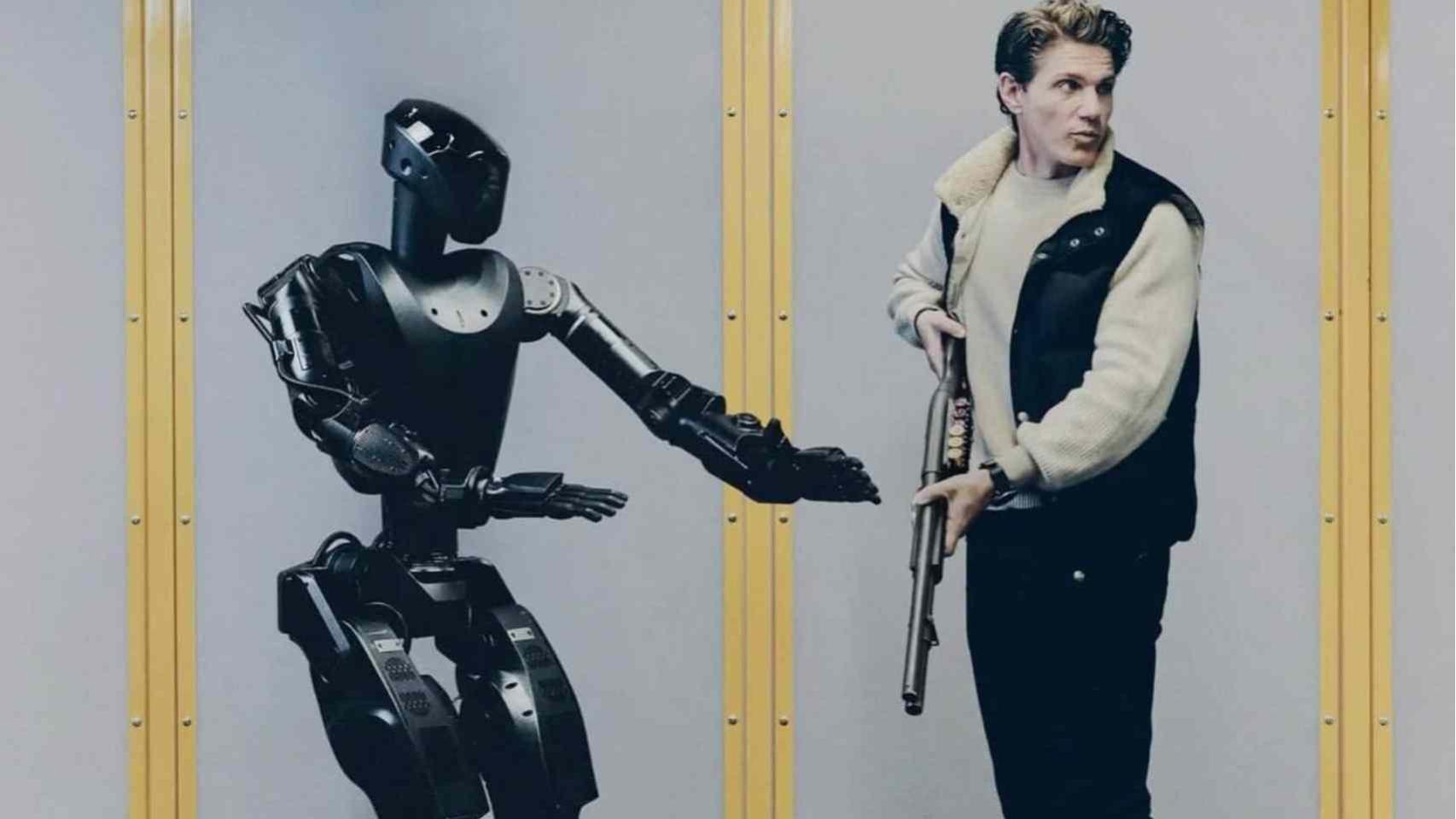 Ucrania lleva robots humanoides al frente: pueden llevar armas, corren a 6 km/h, miden 1,8 m y pesan 80 kg