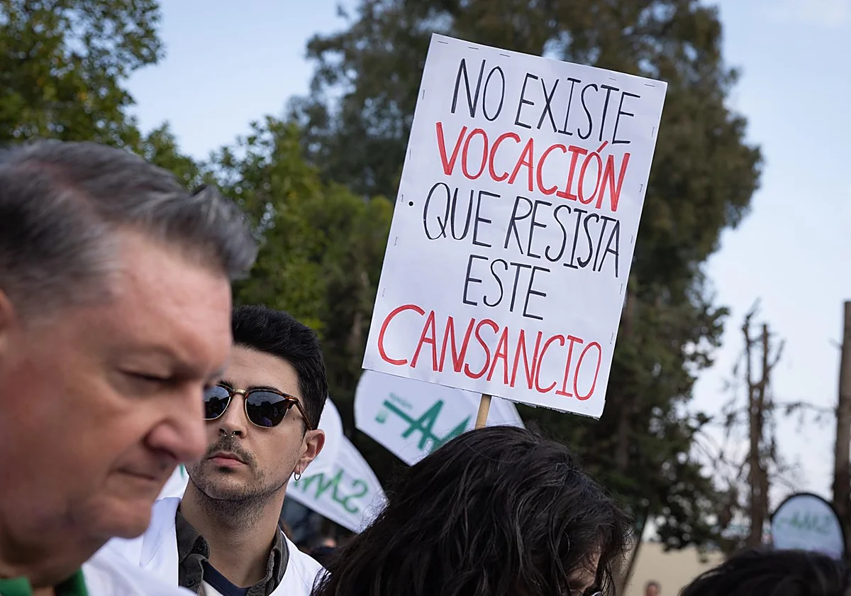 Bilanz des Ärztestreiks in Málaga: Die Gewerkschaften schätzen die Zahl der Streikenden auf 90%, die Junta auf 40%