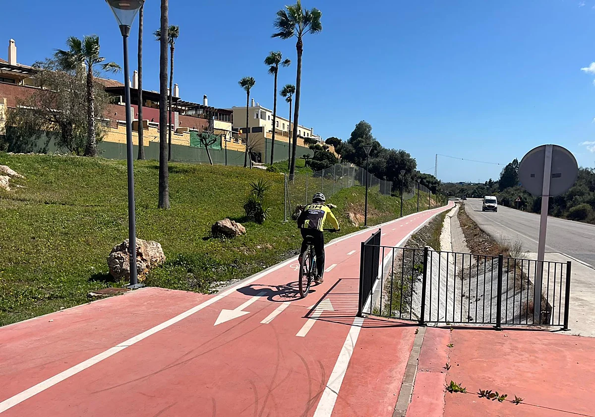 Cártama completa su eje ciclopeatonal con un nuevo tramo de 2,2 kilómetros entre Atalaya y Doña Ana