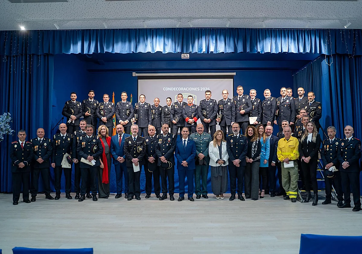 Benalmádena fire service praised for its ‘vocation for public service’