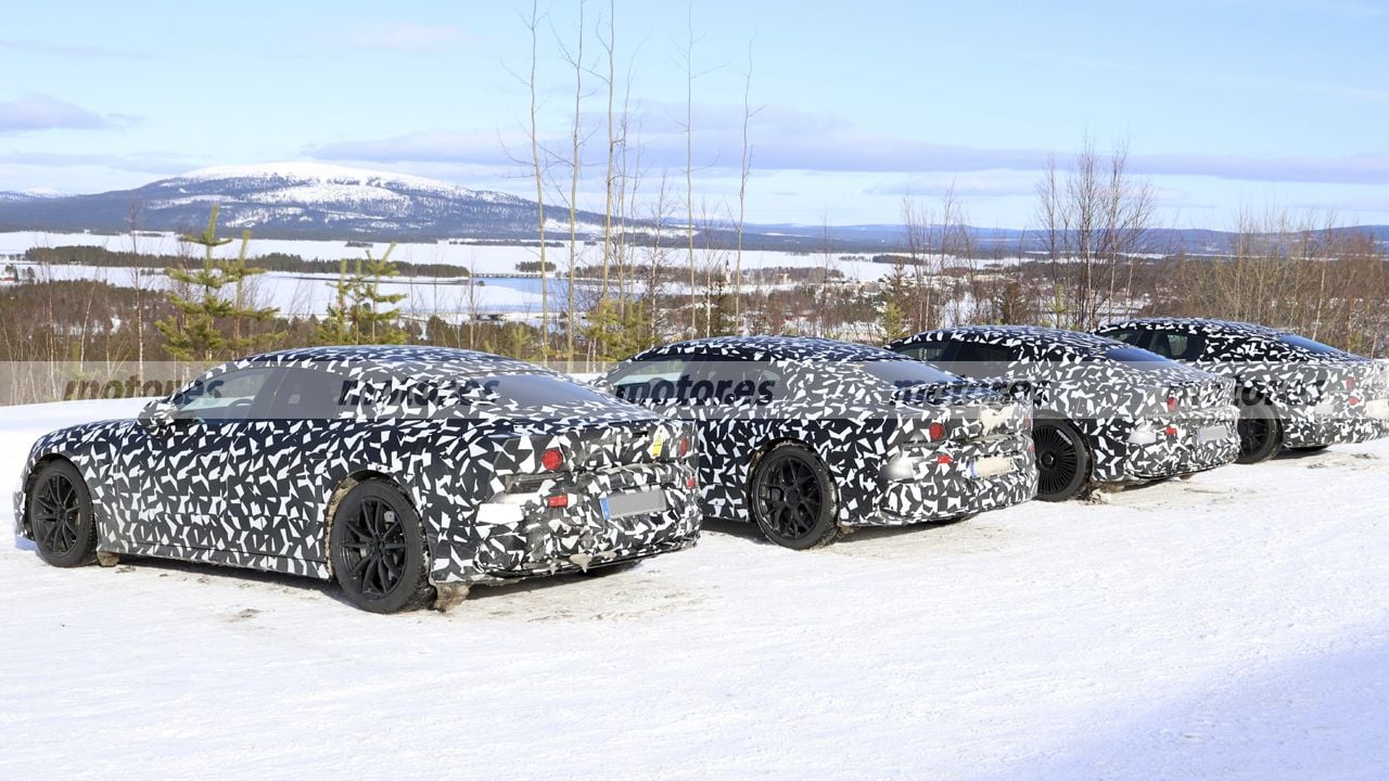 El nuevo Mercedes-AMG GT eléctrico de 1.360 CV ha sido cazado, sus frenos hablan por sí solos