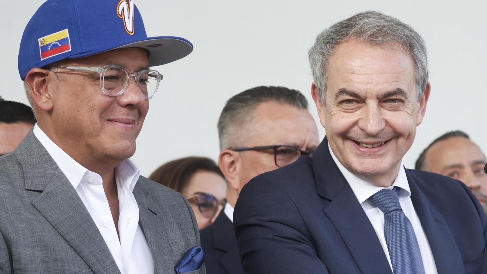 El Gobierno de Delcy califica a Zapatero como "el campeón de la paz" y agradece su papel en la Ley de Amnistía de Venezuela