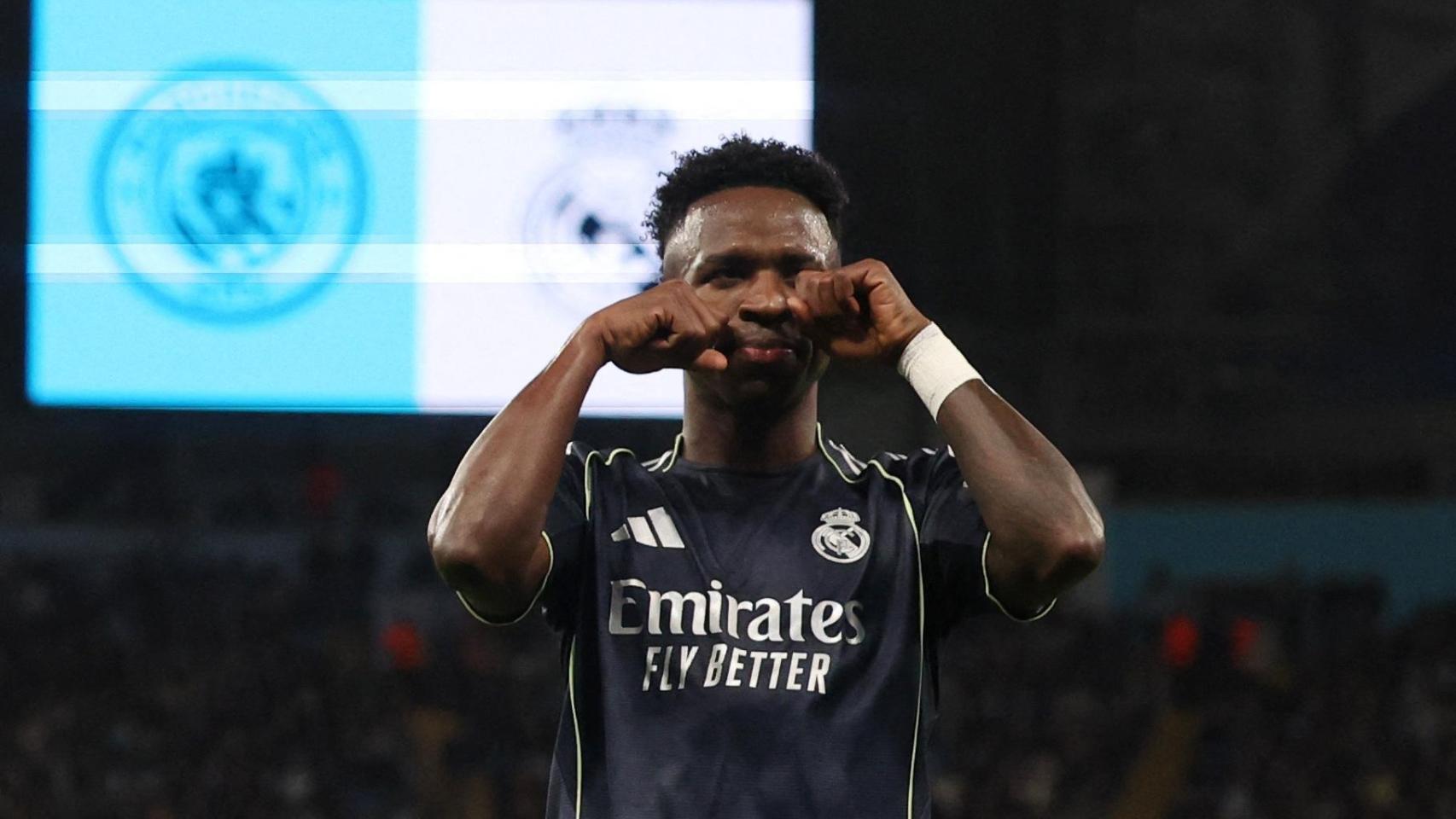 La reivindicación eterna de Vinicius: doblete con mensaje del jugador más decisivo de la Champions en el último lustro