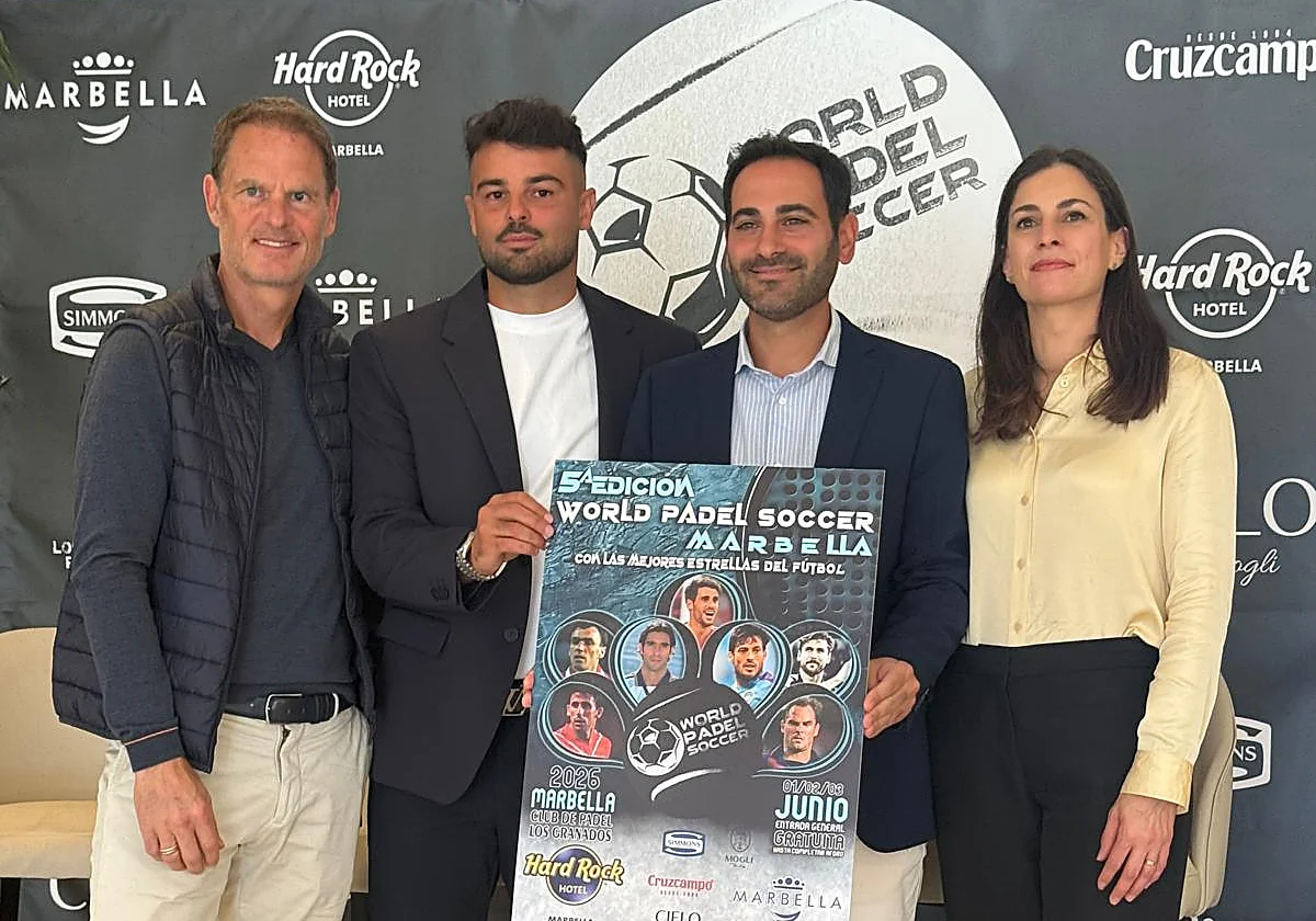 World Padel Soccer regresa en Marbella con un amplio elenco de estrellas del fútbol