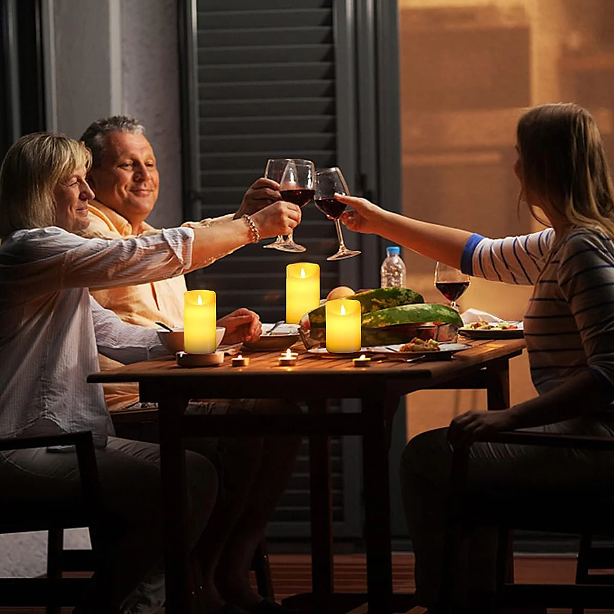 Estas velas LED efecto llama son perfectas para crear un ambiente acogedor y seguro en tu hogar