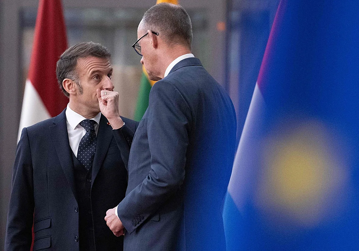 Merz y Macron aplazan hasta abril la decisión sobre el caza europeo FCAS