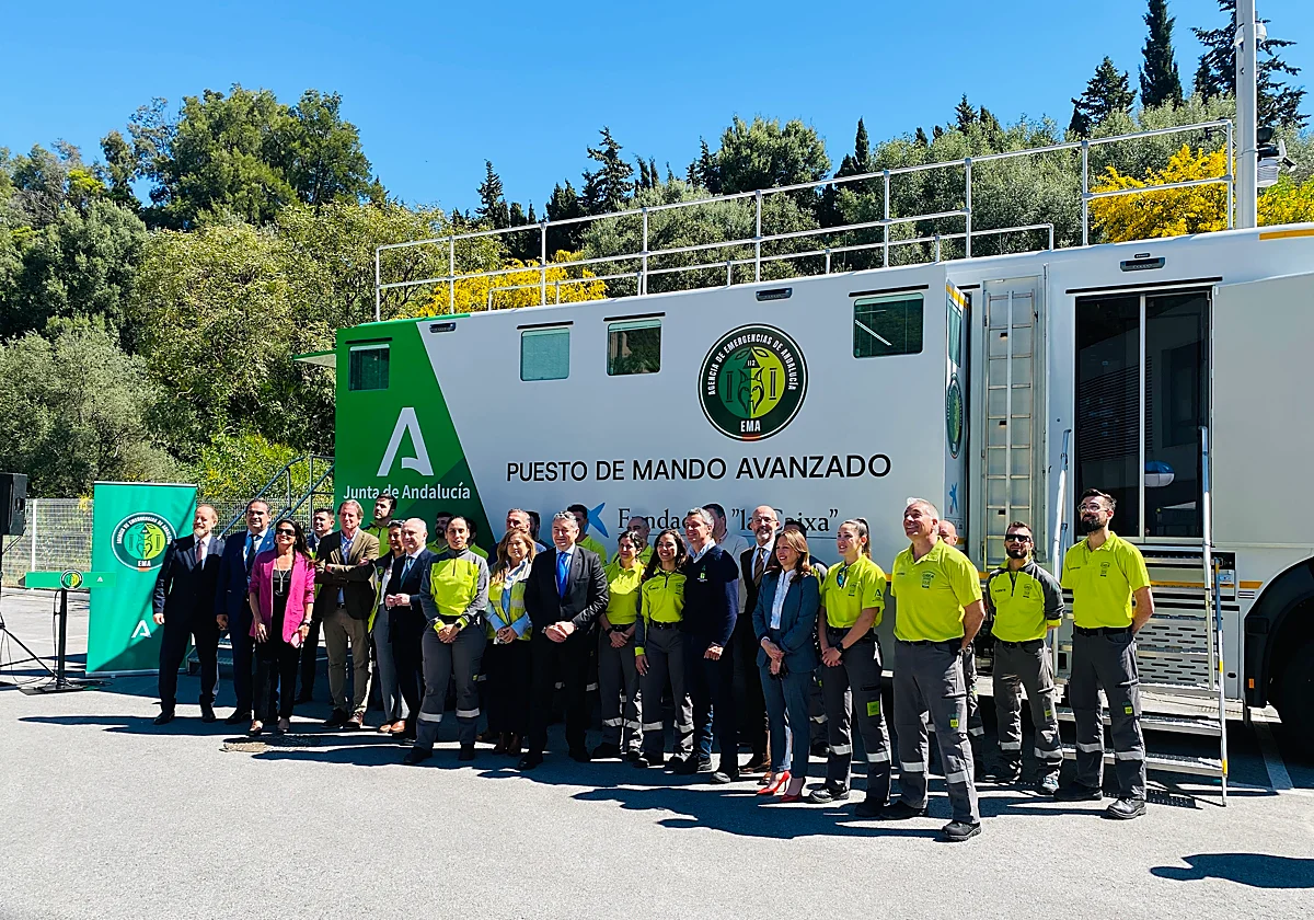 Europe's 'most advanced mobile emergency hub' debuts in Benahavís