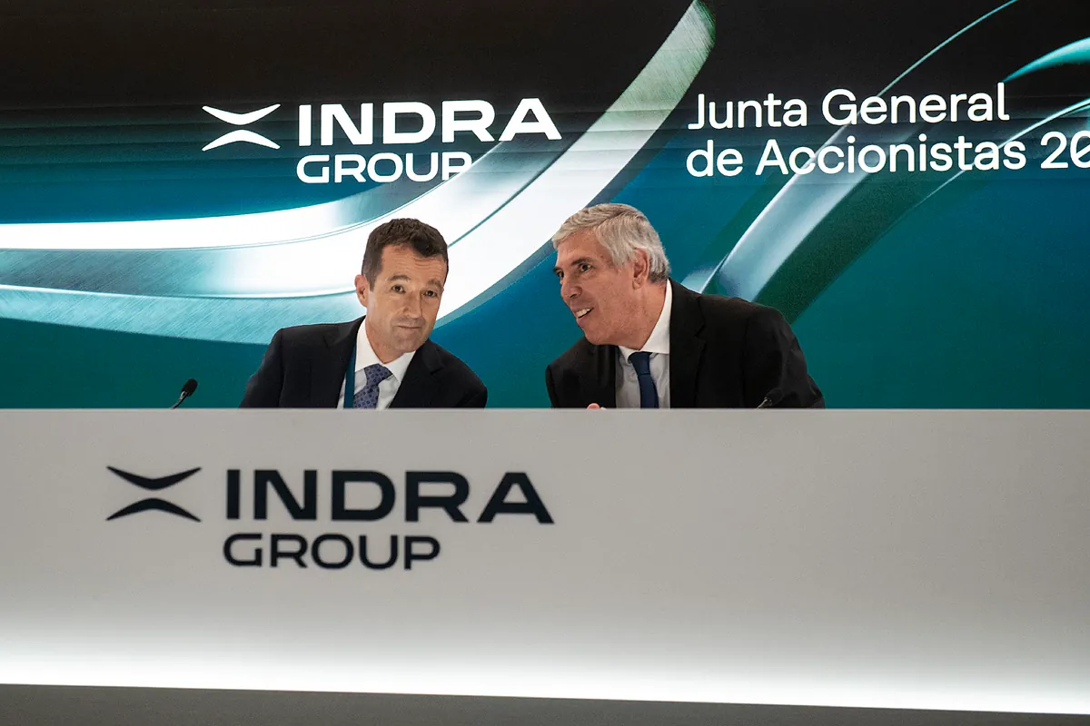 La Indra de Escribano: cifras récord y una fallida fusión rodeada de polémica