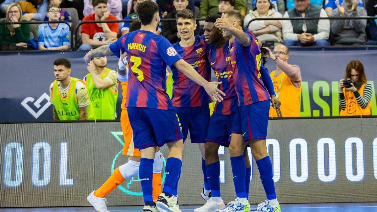 El Barça pasa por encima de Viña Albali Valdepeñas