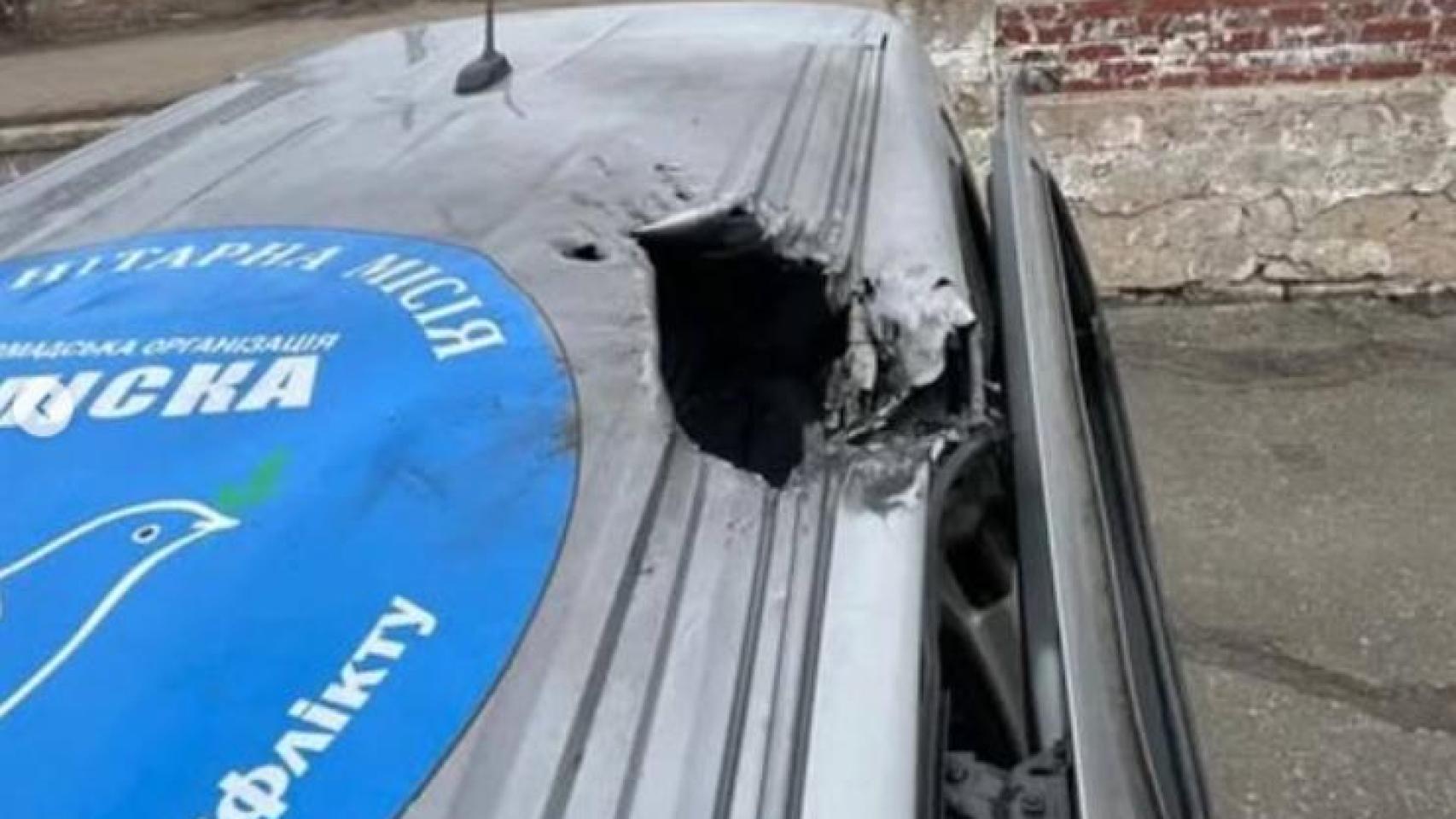 Mueren dos civiles ucranianos en un ataque ruso contra un vehículo de ayuda humanitaria que les evacuaba del frente