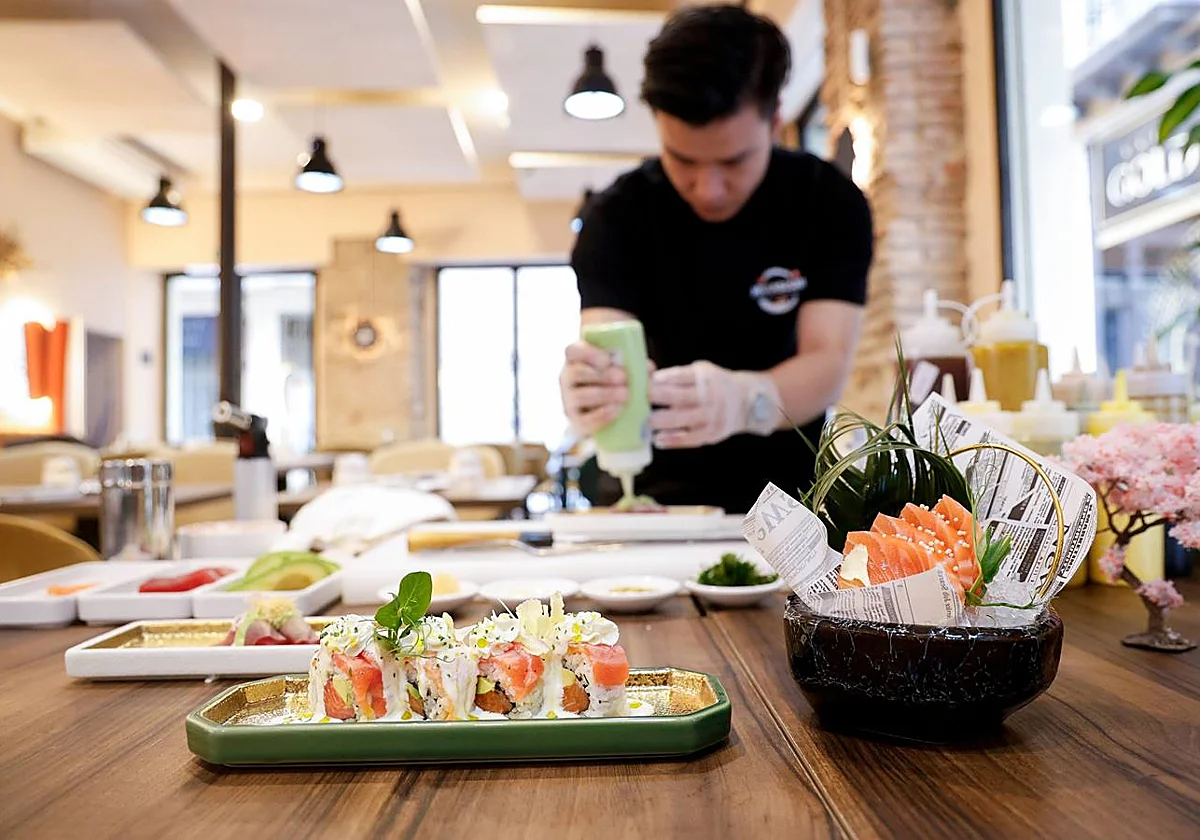 Abre el primer buffet de sushi en el Centro de Málaga