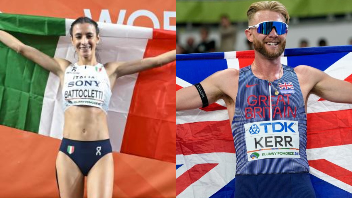 Battocletti y Kerr se coronan en los 3.000 metros en dos finales frenéticas