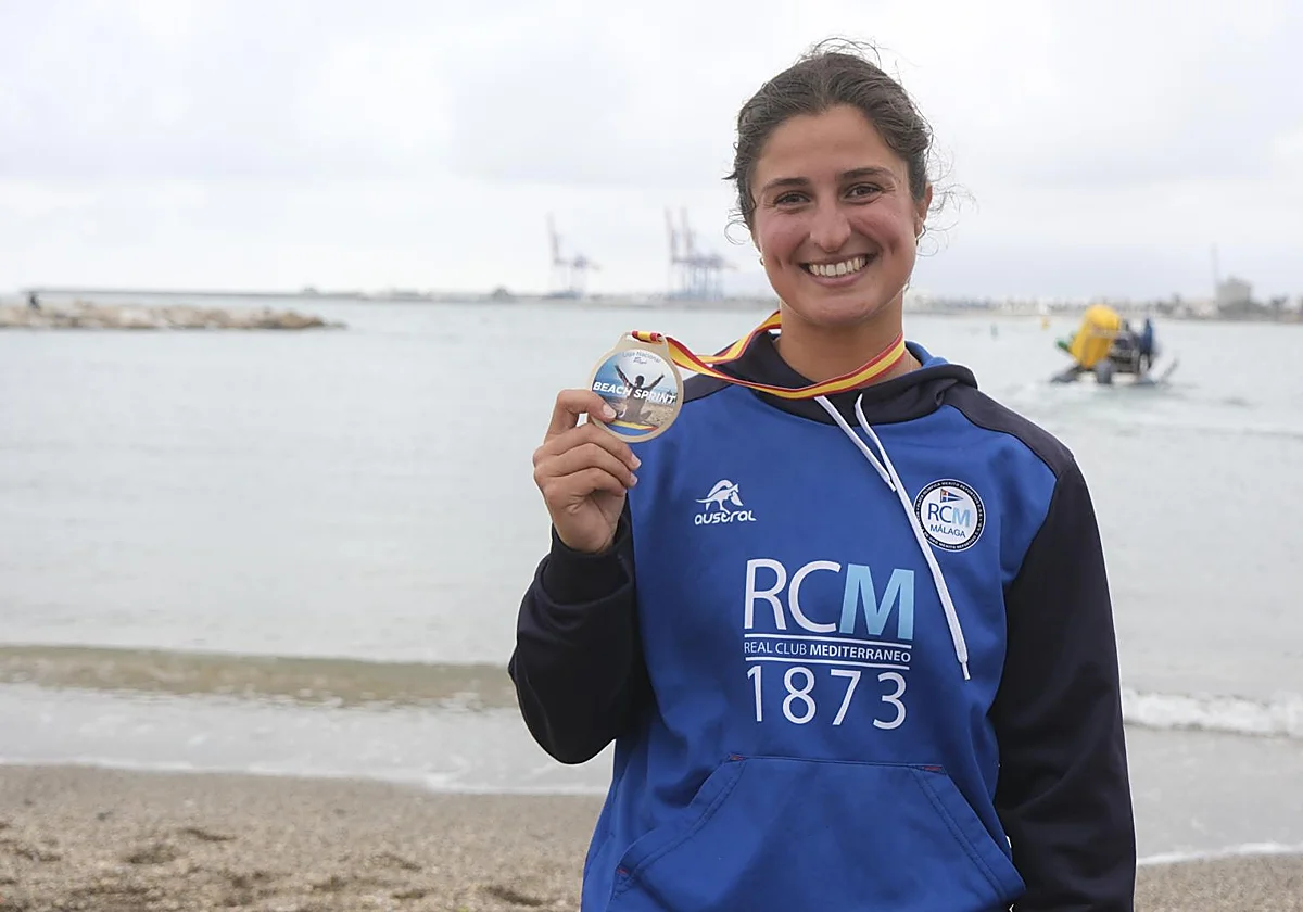 Teresa Díaz logra una doble victoria en la Liga Nacional Filippi de beach sprint