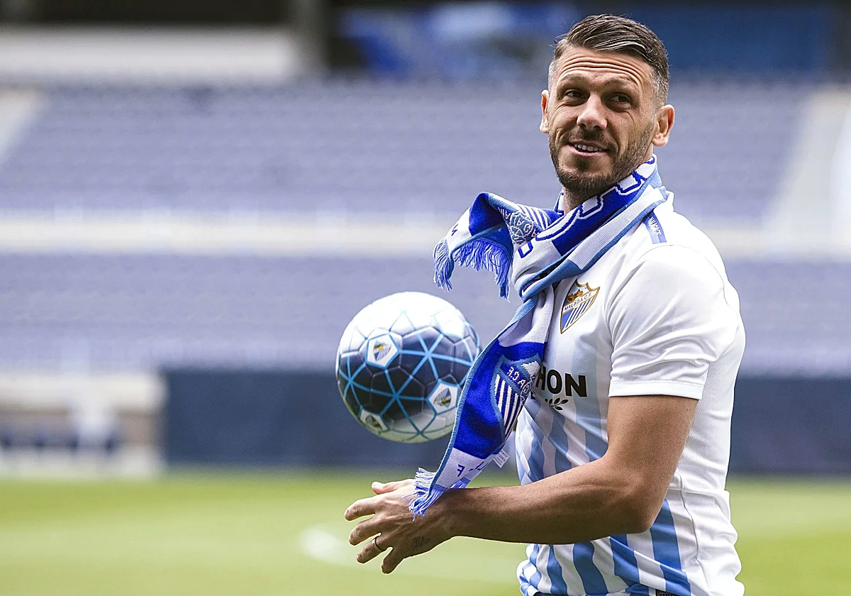 Demichelis, un invitado especial el sábado en La Rosaleda