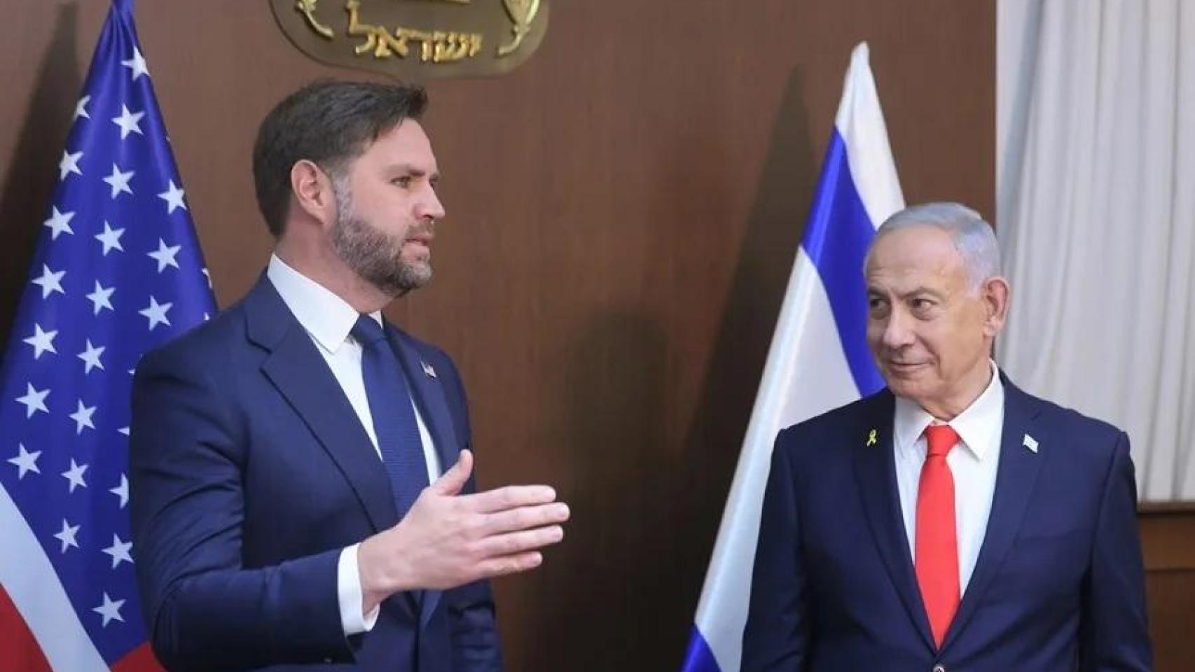 JD Vance y Netanyahu negocian telefónicamente los puntos de un posible acuerdo para poner fin a la guerra con Irán