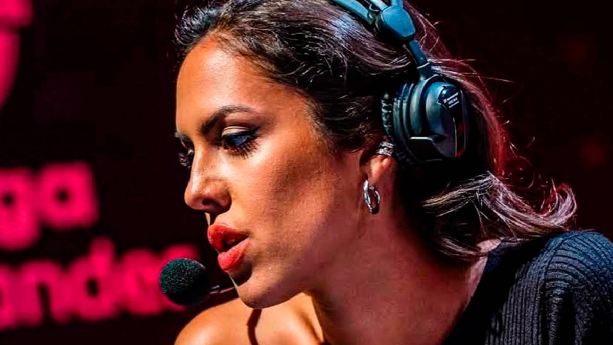 Alba Oliveros, narradora de LaLiga: "Me siguen diciendo cosas horribles"