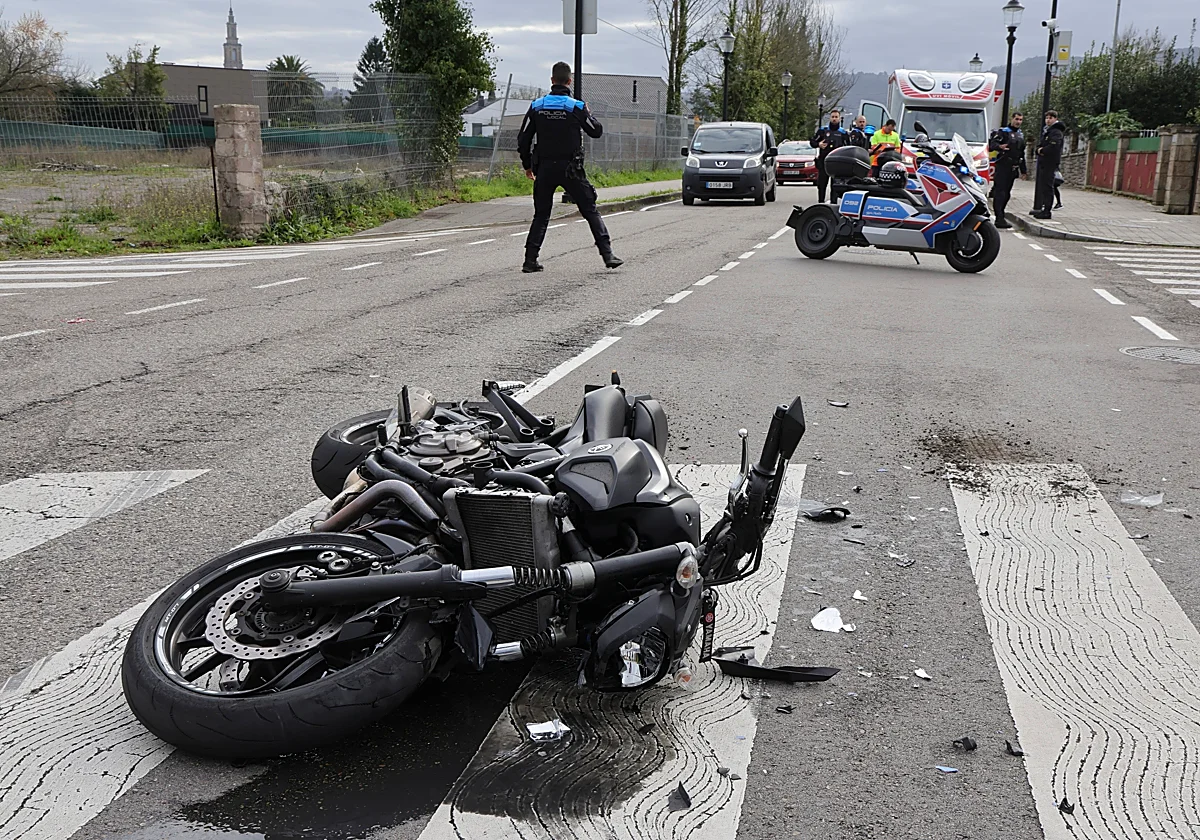 Los motoristas provocan menos accidentes que los conductores de coches