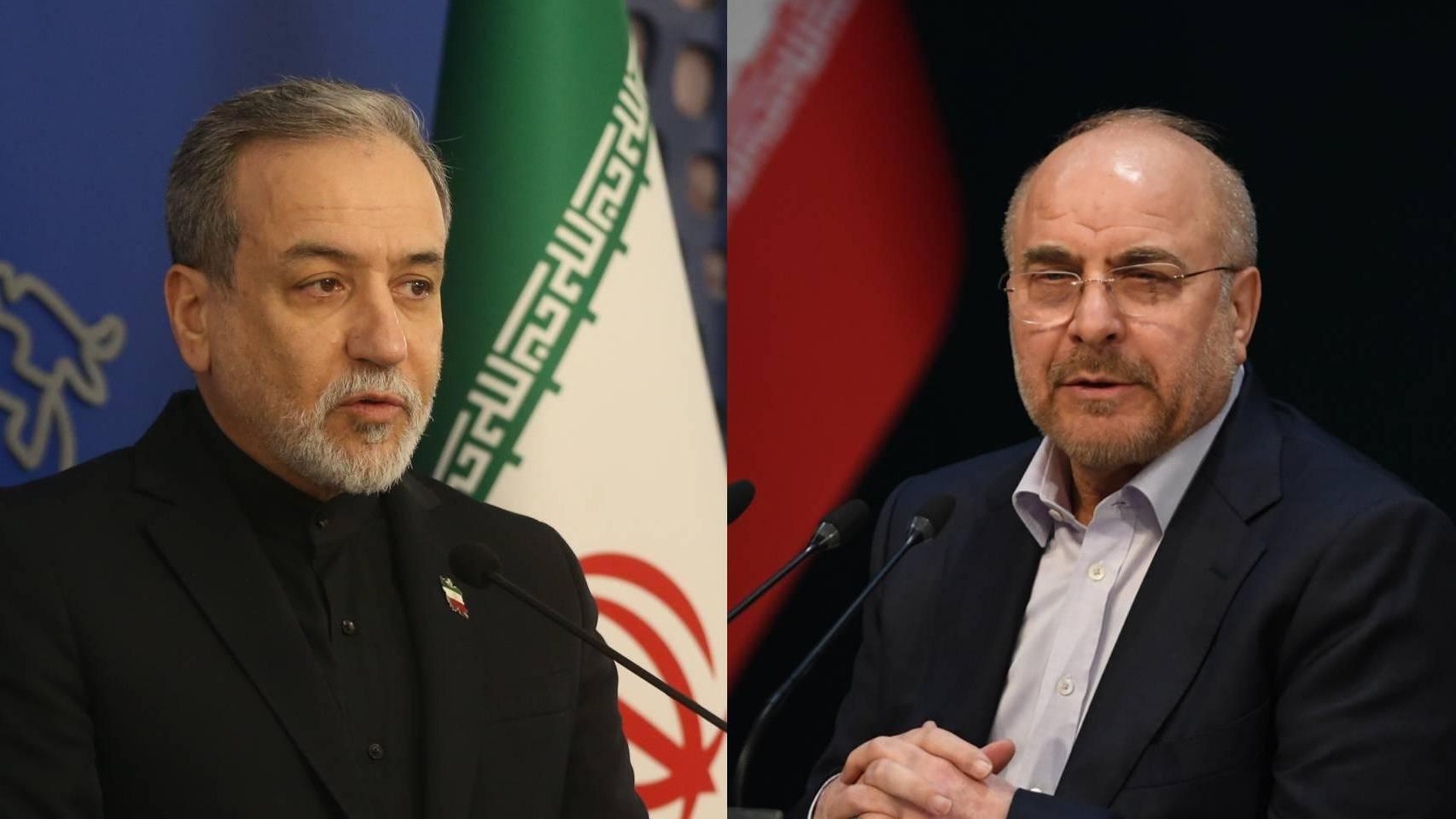 EEUU pidió a Israel no matar ni al ministro de Exteriores ni al presidente del Parlamento de Irán para poder negociar